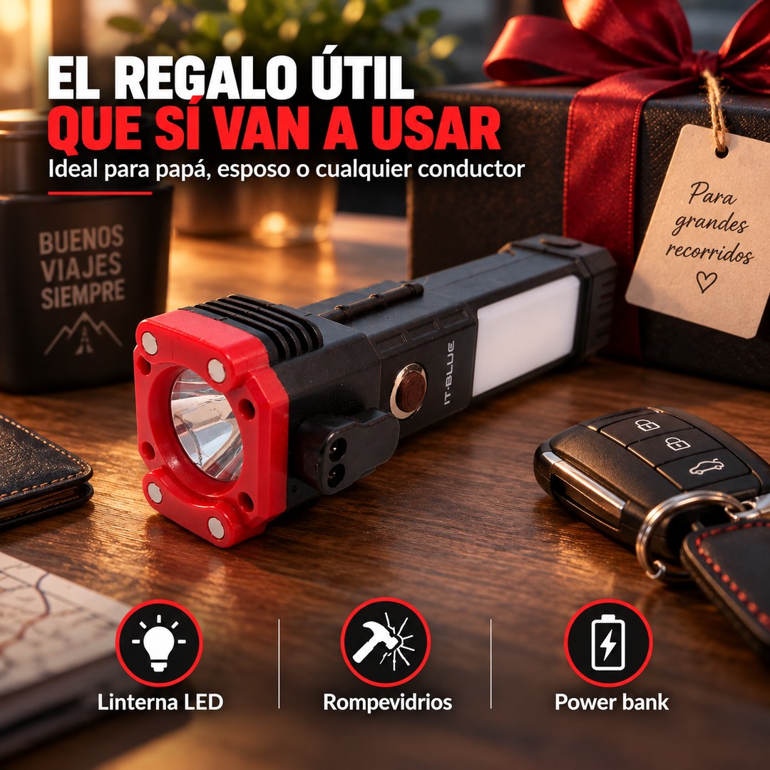El regalo útil para quien siempre está al volante